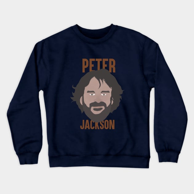 Peter Jackson Head Crewneck Sweatshirt by JorisLAQ